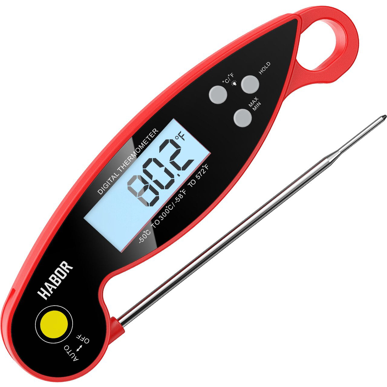 Waterproof Digital Meat Thermometer Probe Instant Read Kitchen Food Measure Tool 