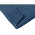 thumbnail image 4 of Men PRINCELY Soft Merinos Wool Sweater Knits Lightweight Polo 1011-40 Denim Blue, 4 of 6
