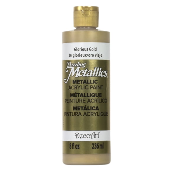 DecoArt Dazzling Metallics Paint, 8oz., 4 Pack
