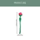 thumbnail image 5 of rosas falsas, ramos estéticos de rosas, decoraciones de flores artificiales., 5 of 7