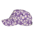 thumbnail image 2 of Lsque Daisies Flowers Baseball Cap Trucker Low Profile Hat Golf Dad Hat Adjustable Original Classic Unconstructed Plain Cap Men Women, 2 of 9