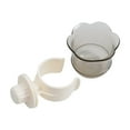 thumbnail image 3 of Durable PET Bird Bowl with Clip Feeder for Sparrows Finches Lovebirds Small Animals Cage Accessories Water Food Cup, 3 of 3