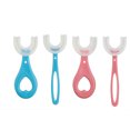 thumbnail image 3 of CAROOTU Children U Shape Toothbrush with Soft Silicone Brush Head Manual Teeth, 3 of 7