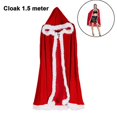 thumbnail image 1 of Navidad Disfraces de Halloween Capa Señora Claus Santa, 1 of 3