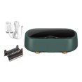 thumbnail image 1 of Limpiador ultrasónico eléctrico portátil, limpiador de joyas de 47 KHz, limpieza de gafas con soporte, mini para anillos, relojes, monedas, gafas, Verde, 1 of 9