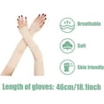 thumbnail image 2 of UV Protection Lace Arm Sleeves, Women's Floral Lace Sleeves Hollow Out Long Sunscreen Gloves Fingerless Driving Gloves, 2 of 7