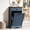 Blue, variant on AHB 13 Gallon Tilt Out Kitchen Trash Cabinet with Drawer, Single Trash Can Storage Organizer, 20.9"L x 13.55"W x 38.5"H , Gray