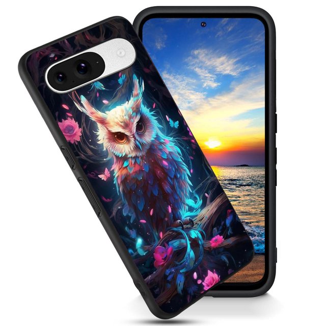 Funda para teléfono FGDRFGRW para Google Pixel 9 Pro de 6,3" con búho, TPU