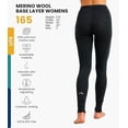thumbnail image 3 of 𝗔𝗟𝗟-𝗦𝗘𝗔𝗦𝗢𝗡 𝗖𝗢𝗠𝗙𝗢𝗥𝗧 Women’s Merino Wool Base Layer Leggings - Everyday Thermal Underwear and Thermal Wear for Cold Weather - Merino.tech, 3 of 11