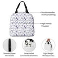 thumbnail image 3 of Pofeuu Lavender Flowers Print Lunch Bag Lunch Box Large Capacity Insulated Lunch Bag for Adult, Leakproof Reusable Lunch Tote Bags for Work, 3 of 5