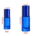 thumbnail image 2 of ZPAQI 5ml 10ml Roll On Bottles for Essential Oils Roll-on Refillable Perfume Bottle Deodorant Containers Travel Tool, 2 of 17