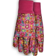 Midwest Gloves & Gear Paw Patrol Girls Jersey Garden Toddler Gloves, Multicolor Pink