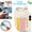 Beige, variant on 7 Grids Large Capacity Pill Container Storage Tablet Vitamins Medicine Fish Oils Portable Travel Holder Medication Dispenser Box