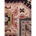 thumbnail image 6 of Rugsotic Carpets Hand Knotted Wool & Silk Eco-Friendly Oriental 10'x13' Area Rugs Rectangle Black Cream Classic Traditional Design High Pile Indoor Handmade Rug for Living Room, Bedroom AF0109, 6 of 6