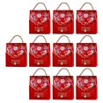 thumbnail image 1 of 10 cajas de almacenamiento para regalos de boda, bolsas de almacenamiento para dulces y bocadillos, cajas de dulces portátiles, 1 of 1
