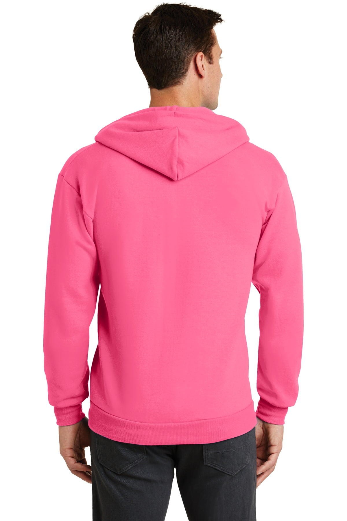 パーカー・フーディ NOT4NERD Cloud Temple Pullover Hood Dark Pink HDHG104DPK Port & Company Core Fleece Full Zip Hooded Sweatshirt-4XL