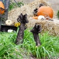 thumbnail image 5 of 2 Pack Scary Hands Lawn Stakes Halloween Decor Outdoor Garden Decor Zombie Graveyard Decor Perfect for House Party, Halloween Party, Garden Party, Outdoor Party (2D Flat), 5 of 8