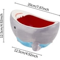 FCJaw Dropping Shark Bowl, 40 oz Capacity, Shark Attack Themed