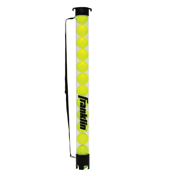 Franklin Sports Pickleball Hopper Tube   Holder - 12 Ball Picker Upper Tube - Pickleball Accessories   Gear
