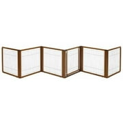 Richell 31.50"H Convertible Elite Dog Gate, Autumn Matte