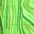 thumbnail image 1 of Ahgly Company Indoor Square Abstract Green Modern Area Rugs, 5' Square, 1 of 4