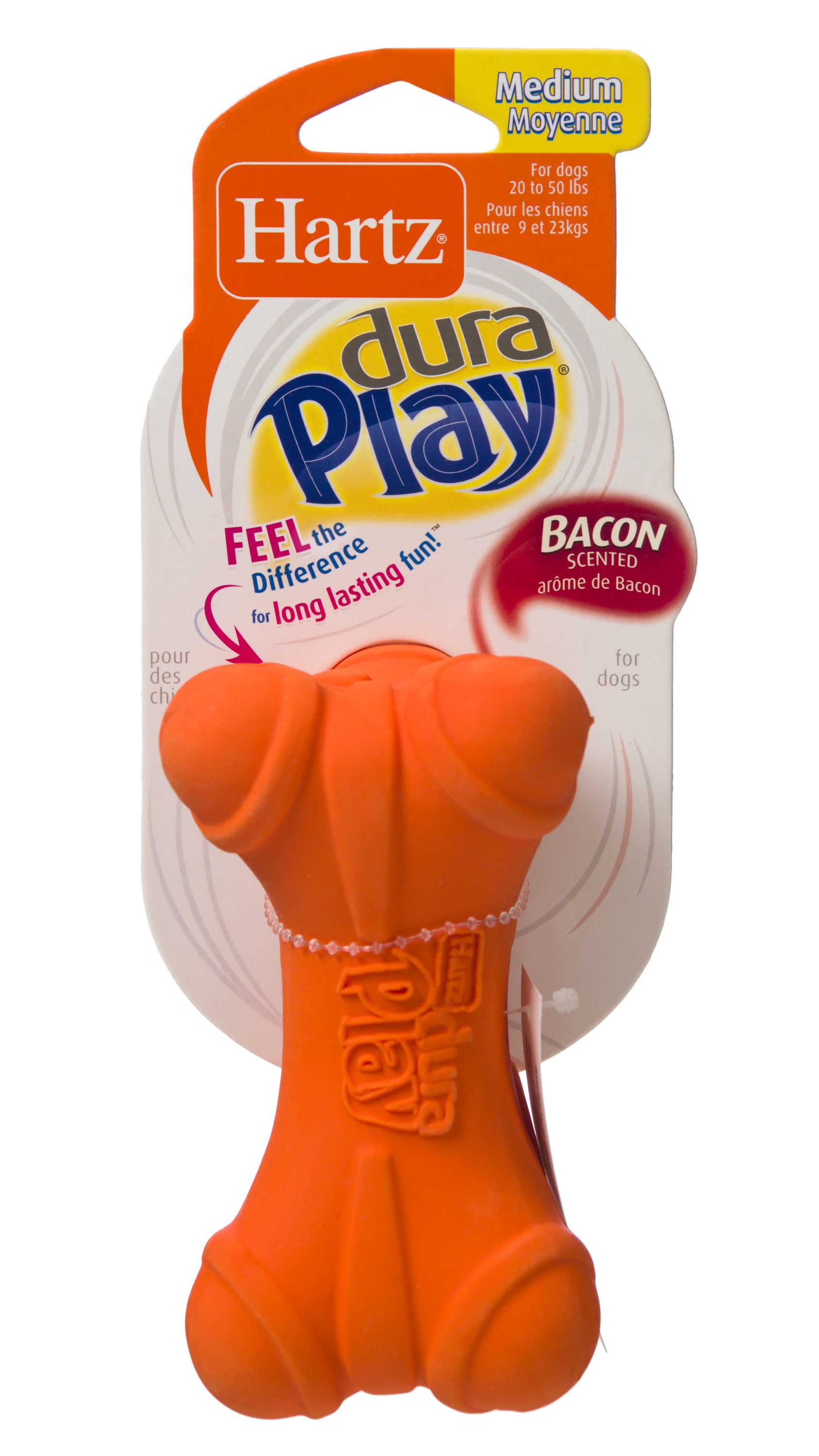 hartz dura play bacon scented dog toy