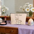thumbnail image 7 of Kumdkd Easter Bunny Makeup Bag - 9.8x6.7in Foldable Travel Organizer with Anti-Skid Zipper, Portable Storage Pouch for Cosmetics, Accessories & Holiday Decor, 7 of 7