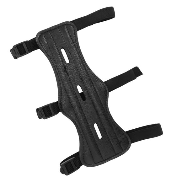 Protector de brazo de tiro con arco NikouMX de piel de vaca para caza