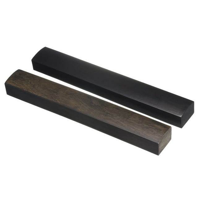 Uxcell 1 Par de Pesas de Caligrafía, Pisapapeles de Madera de 8.7" Accesorio de Escritorio para Práctica de Caligrafía, Dibujo y Escritura, Regalo para Escritores Profesionales, Marrón