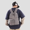 thumbnail image 3 of KKLDOGS Medium Backpack Purse Waterproof Nylon Anti-theft Rucksack Lightweight Shoulder Bag, 3 of 12