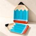 thumbnail image 6 of HOZVOMI Pencil-Shaped Disposable Plates for School Parties, Classroom Celebrations & Student Events - Fun and Versatile Snack Dish for Easy Clean-Up, 6 of 7