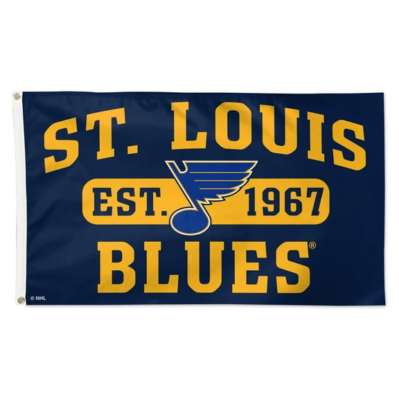 WinCraft St. Louis Blues 3' x 5' Single-Sided Franchise Establishment Deluxe Flag