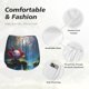 thumbnail image 4 of Balery Pond Cute Axolotl Pantalones cortos deportivos para mujer con forro y dos bolsillos, elásticos, para entrenamiento, gimnasio, yoga-X-Large, 4 of 7
