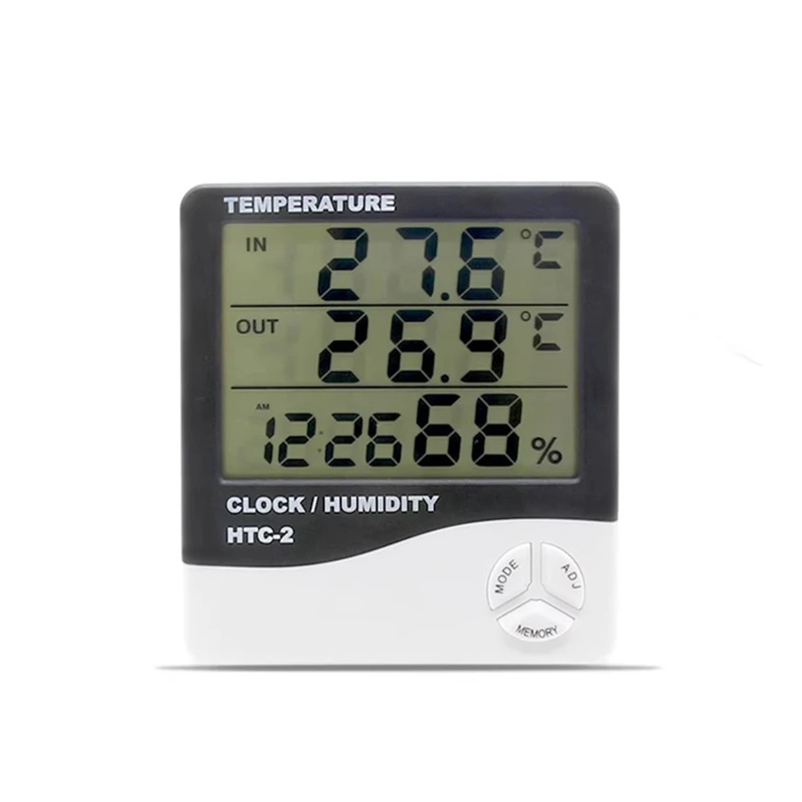 LED Screen Digital Temperature and Humidity Meter High Precision Home Indoor Fish Tank Refrigerator ,Simple Operation