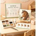 thumbnail image 4 of 1 PCS Woodland Mosaic Art Diy Kit, 2026 New Beginner Friendly Forest Animal Mosaic Craft Set, Complete Tile Supplies, Handmade Cottagecore Home Decor & Unique Holiday Gift for Nature Lovers(Horse), 4 of 7