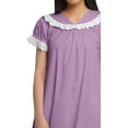 thumbnail image 2 of Moomaya Chemise de Nuit en Coton Imprimée pour Femmes à Manches Courtes, 2 of 5