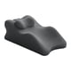 thumbnail image 4 of Almohada para piernas y rodillas, cojín de apoyo para piernas, ergonómico, liviano, suministros portátiles, almohada de espuma viscoelástica, almohada negro, 4 of 8