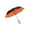 Orange, variant on Reverse Umbrella Double Layer Sunshade - Solid Color, C-Handle, Reversible Design for Car, Outdoor, Travel - Navy Blue
