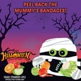 thumbnail image 3 of Amos Halloween Candy Peelerz Gummy Mummy, Mixed Fruit Flavor for Halloween Party 8.47 oz (1 Pack), 3 of 7