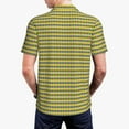 thumbnail image 6 of Wukai Mardi Gras Purple Yellow Plaid Men’s Polo Shirts,Quick-Dry Athletic Shirt,Classic Fit Shirts-XX-Large, 6 of 8
