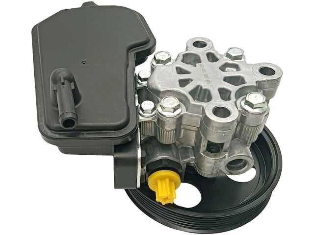Power Steering Pump with Reservoir and Pulley - Compatible with 2005 - 2007 Dodge Dakota 3.7L V6 4.7L V8 2006