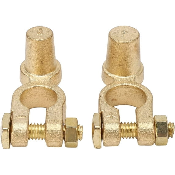 Battery Terminal, 1 Pair SAE to JIS Car Battery Terminal Connector Positive Negative Top Post Battery Terminal