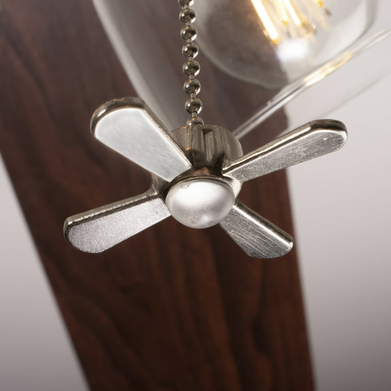 Mainstays 7 Satin Nickel Fan & Light Bulb Ceiling Fan Pull Chains