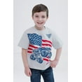 thumbnail image 2 of Monster Jam Grave Digger July 4th Matching Family T-Shirt Toddler to Big Kid, 2 of 5
