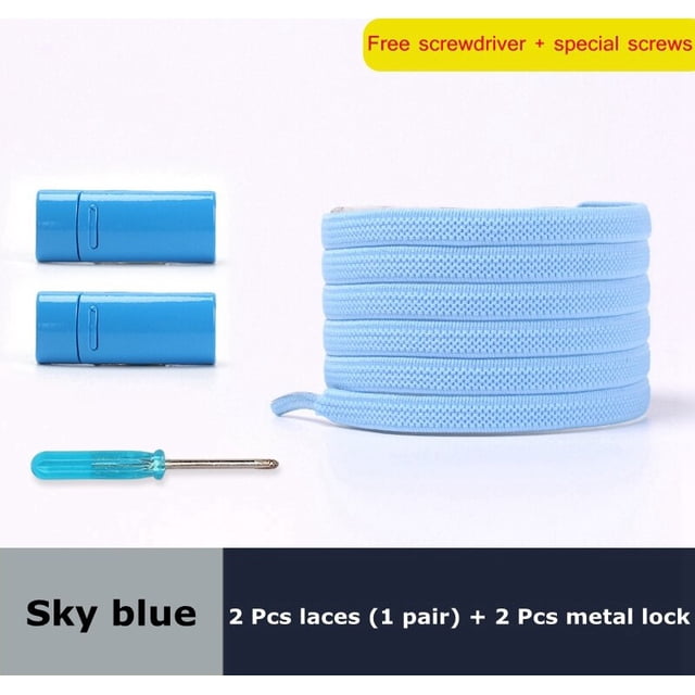 Nuevo Magnético Sin corbata Cordones para zapatos Cordones elásticos Cordones para zapatillas Zapatos Lazy Shoelace Bloqueo magnético Talla única para todos los niños amp; AdultoItalia Gao Jinjia LED