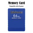 thumbnail image 1 of FMCB 1.966 Tarjeta de memoria para Sony PS2 64MB Tarjeta de consola McBoot gratis (Azul), 1 of 5
