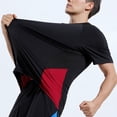 thumbnail image 7 of ibiyuan T Shirts for Men Crew Neck Casual Short Sleeve Casual Shirts for Men Summer Solid Color Tee Tops Tops, 7 of 7