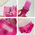 thumbnail image 3 of Kukuzhu Women PVC Clear Purse Clear Crossbody Shoulder Bags Stadium Approved Clear Handbags Small Tote Bag with Wide Strap, 3 of 7