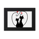 thumbnail image 1 of Marco de Fotos Unbranded sihouette animal Valentine 5x7 pulgadas, 1 of 4
