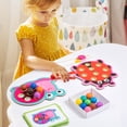 thumbnail image 4 of Juguetes de ejercicio de equilibrio Montessori para bebés, juguetes de colores de aprendizaje temprano para niños, juguetes educativos para interacción entre padres e hijos, 4 of 5